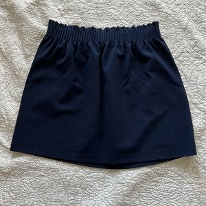 J.Crew deep navy blue skirt